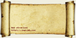 Hana Kecović vizit kartica